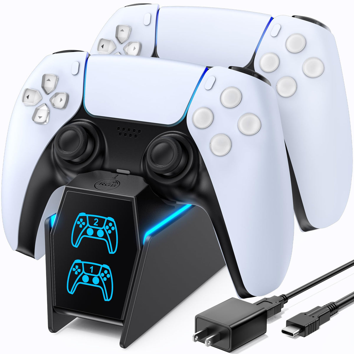 OIVO PS5 Controller Charging Station – 8 Colours - Flex Gamingproduct_type