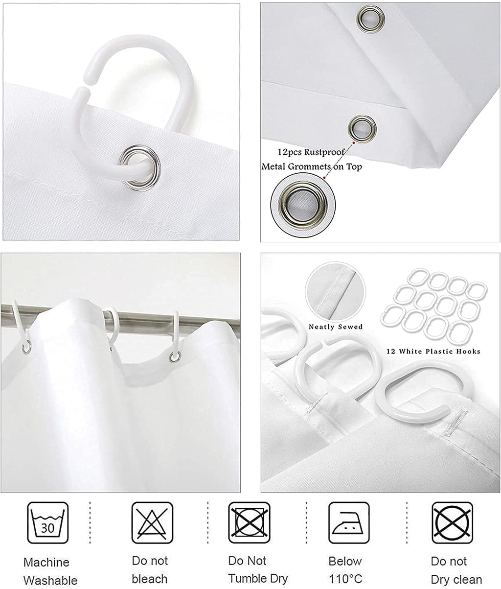 Omebero Gaming Shower Curtain Set, 4 Pieces – 3 Styles - Flex Gamingproduct_type