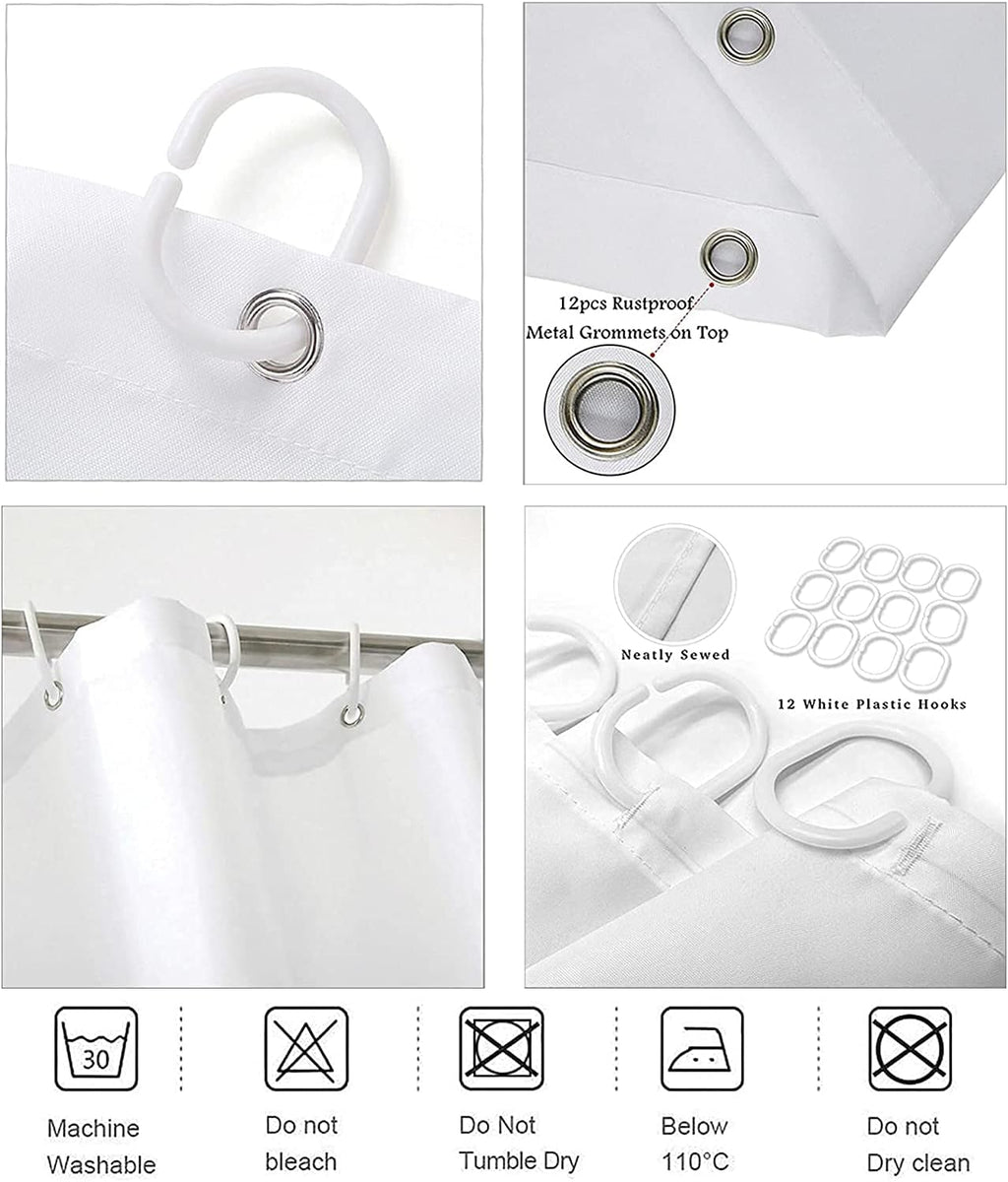 Omebero Gaming Shower Curtain Set, 4 Pieces – 3 Styles - Flex Gamingproduct_type