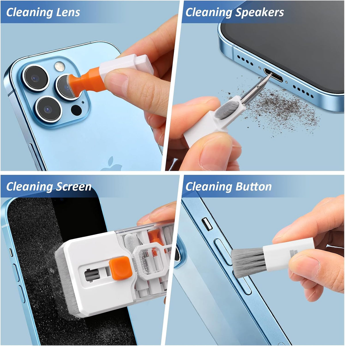 Ordilend All-in-1 Tech & Keyboard Cleaning Kit – 5 Colors - Flex Gamingproduct_type