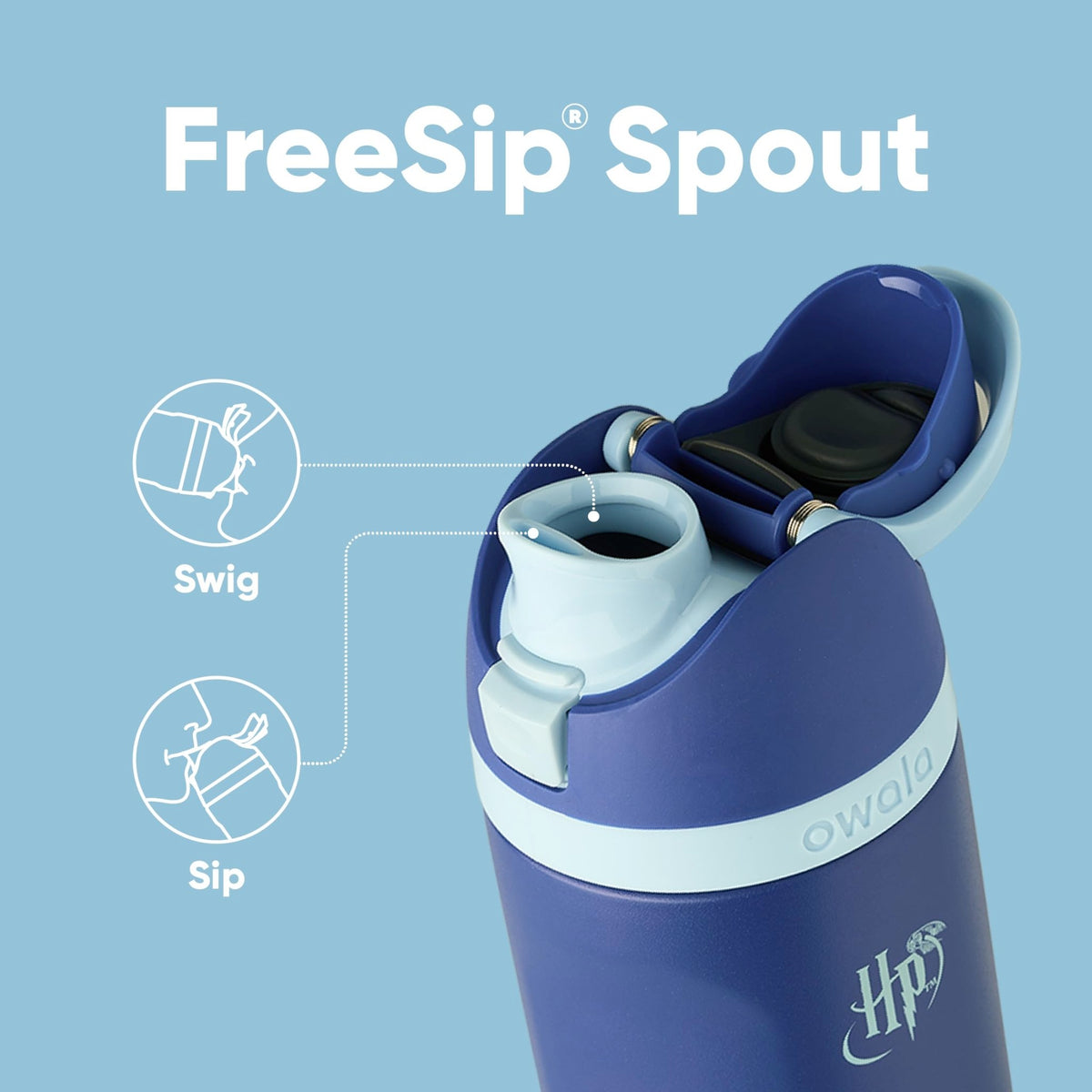 Owala FreeSip Stainless Steel Water Bottle – 3 Sizes & 28 Colors - Flex Gamingproduct_type