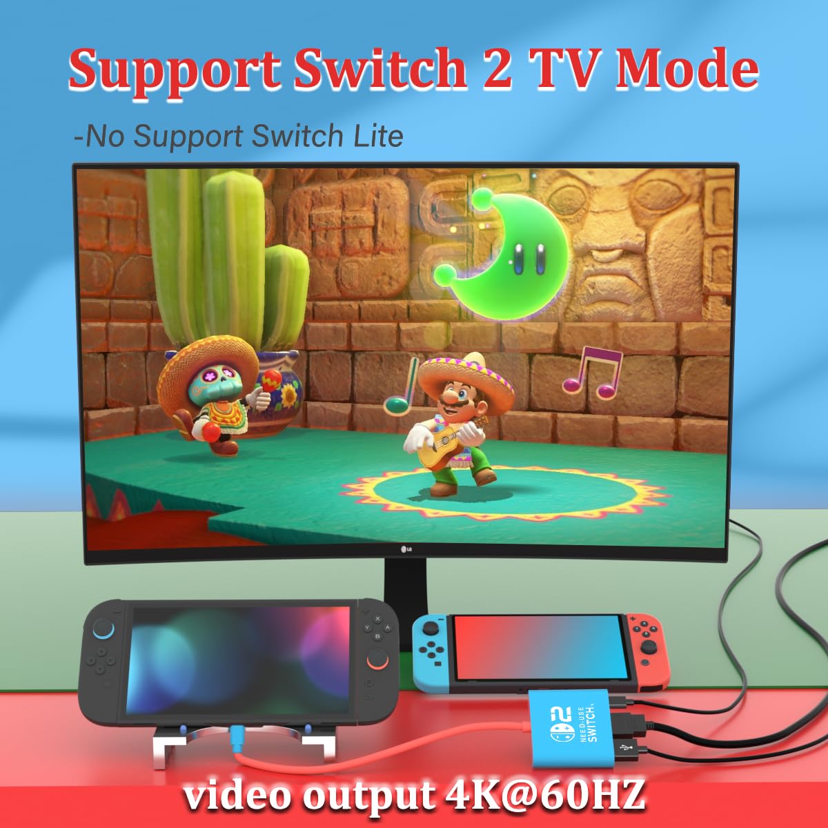 pdobq Portable Nintendo Switch Docking Station – 3 Cable Lengths - Flex Gamingproduct_type