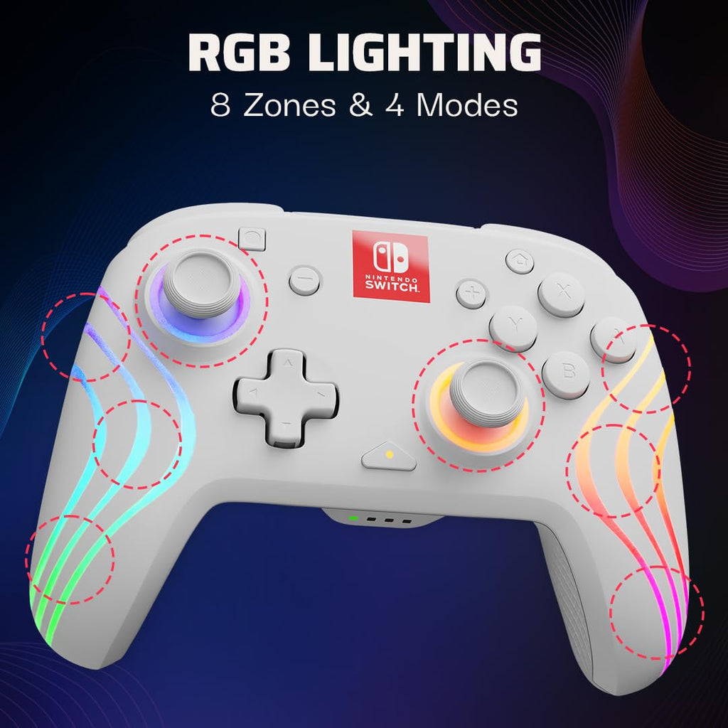PDP Afterglow Wave RGB Switch Controller – Wired & Wireless - Flex Gamingproduct_type