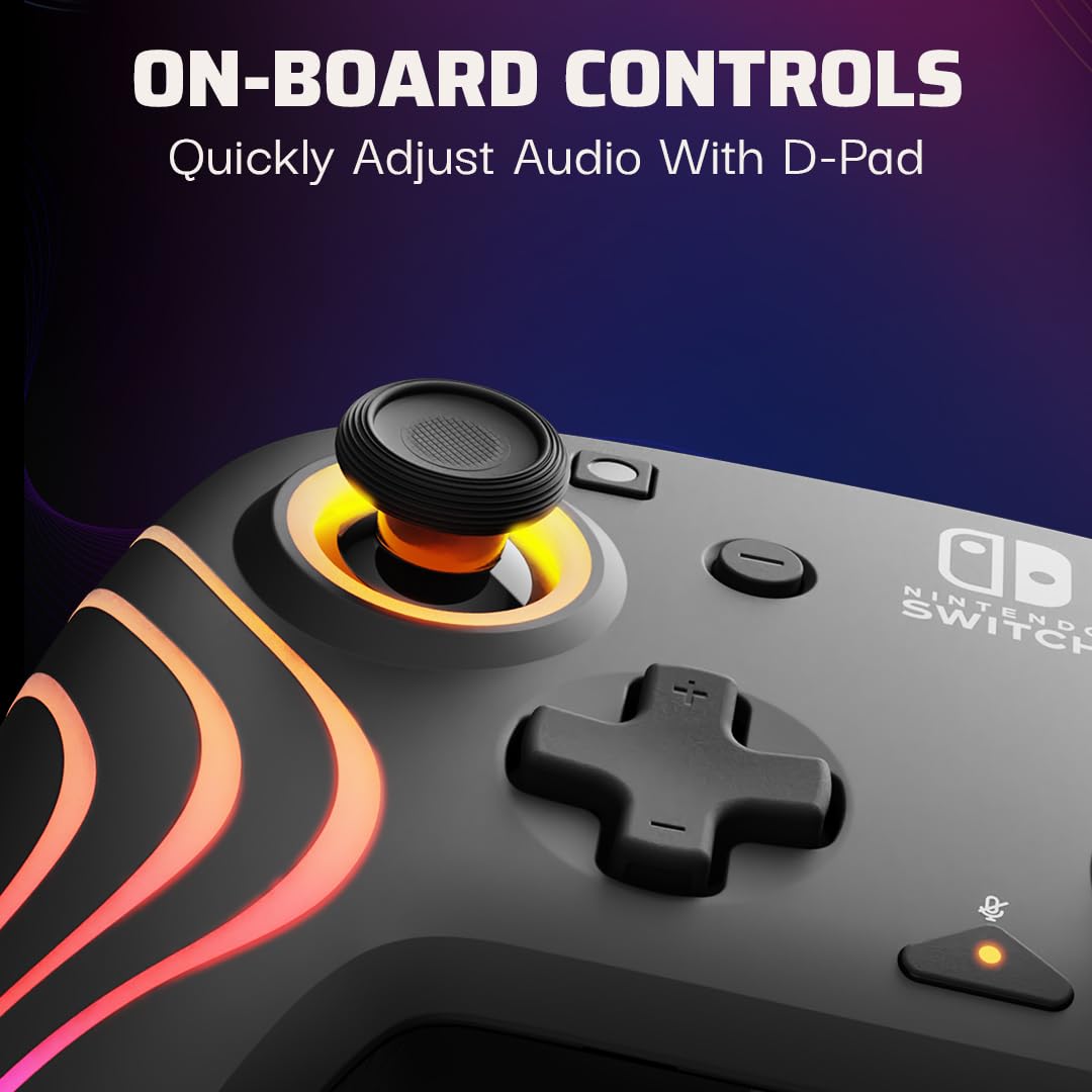 PDP Afterglow Wave RGB Switch Controller – Wired & Wireless - Flex Gamingproduct_type
