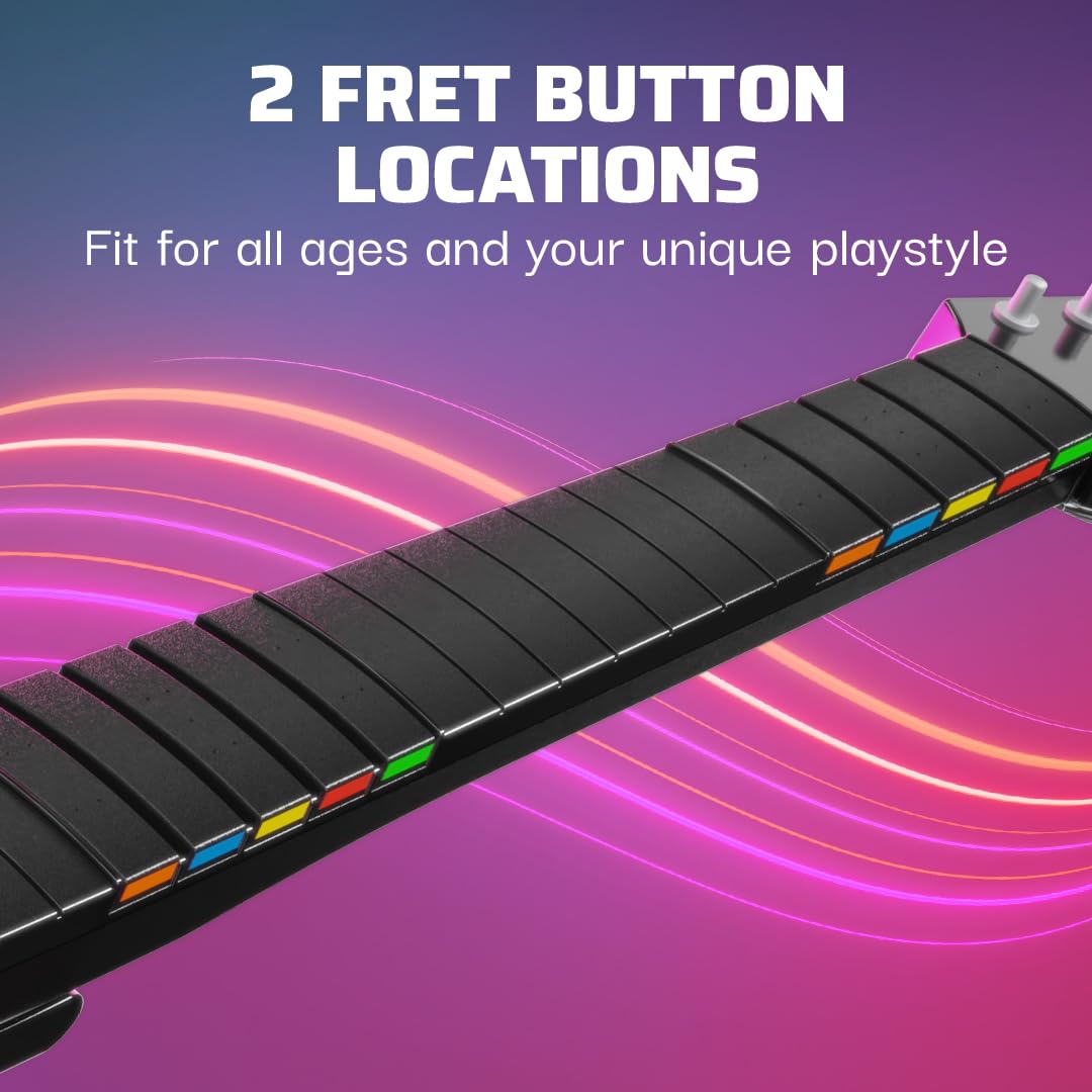 PDP Riffmaster Wireless Guitar Controller – 3 Styles - Flex Gamingproduct_type