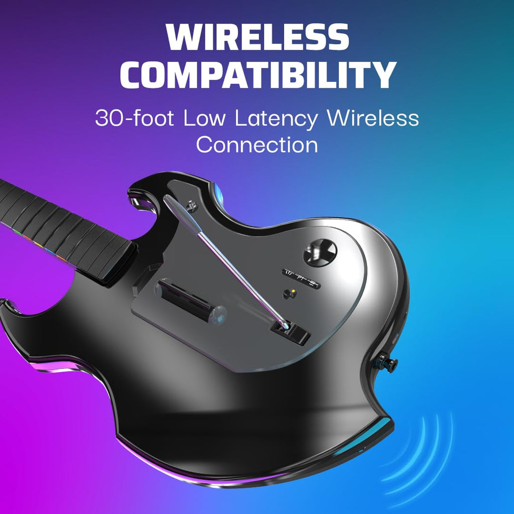 PDP Riffmaster Wireless Guitar Controller – 3 Styles - Flex Gamingproduct_type