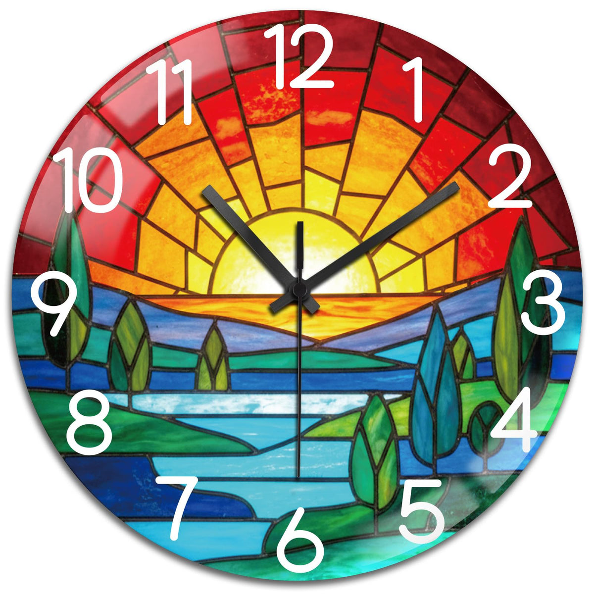 Peacoblue Silent Wall Clock – 26 Styles - Flex Gamingproduct_type