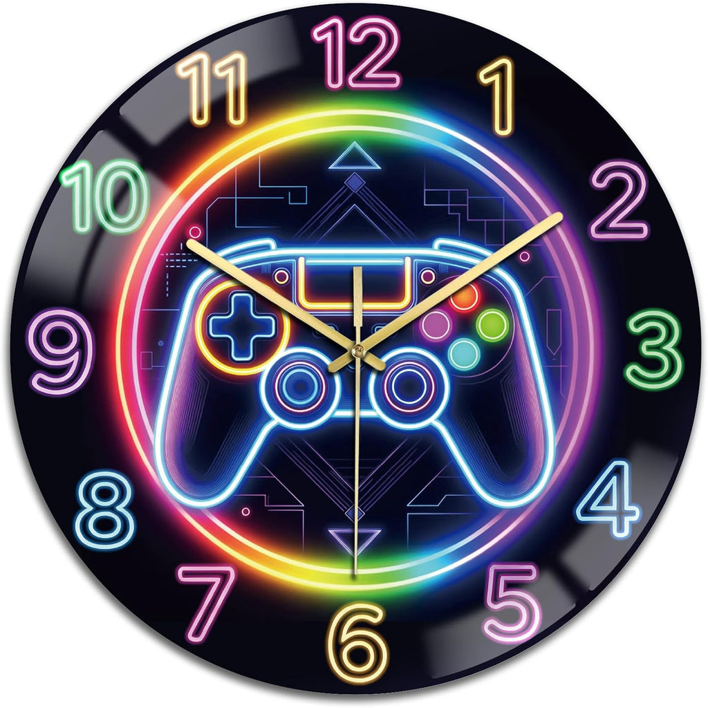 Peacoblue Silent Wall Clock – 26 Styles - Flex Gamingproduct_type
