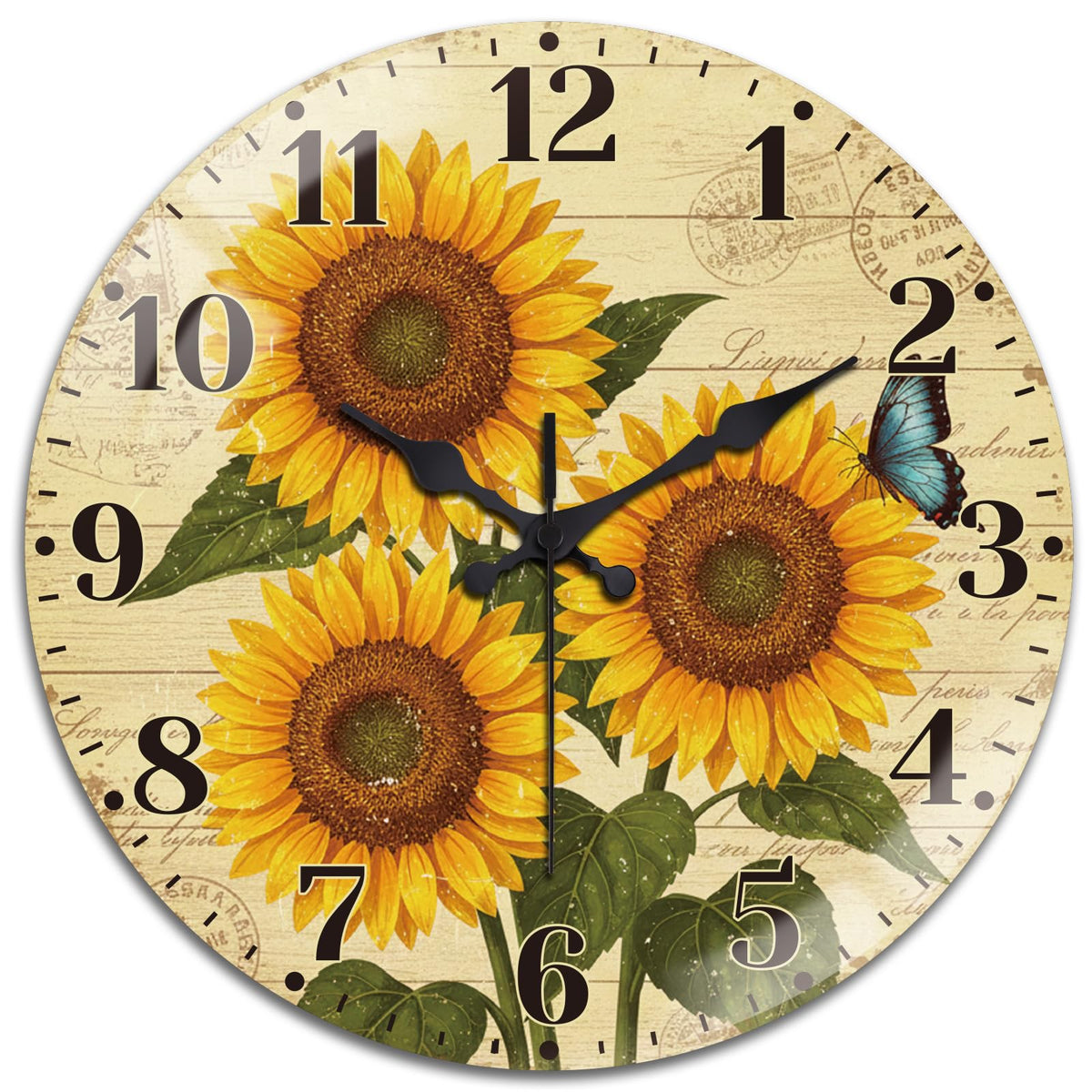 Peacoblue Silent Wall Clock – 26 Styles - Flex Gamingproduct_type