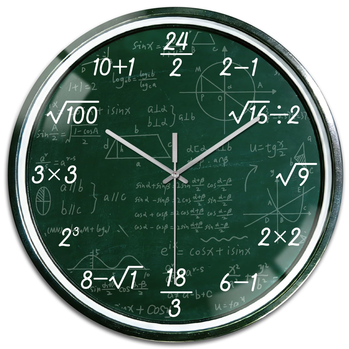 Peacoblue Silent Wall Clock – 26 Styles - Flex Gamingproduct_type