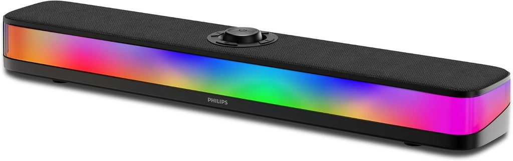 Philips PC Sound Bar Desktop Speaker with Bluetooth 5.4 & RGB - Flex Gamingproduct_type