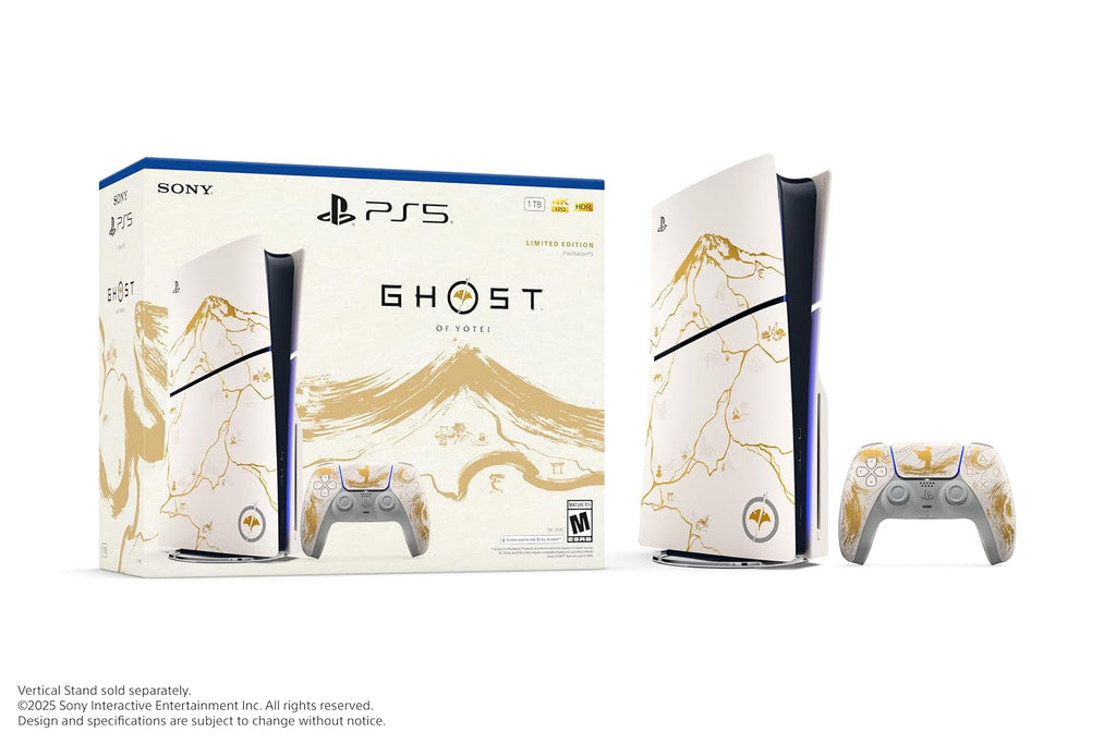 PlayStation 5 – Ghost of Yōtei Gold Limited Edition Bundle - Flex Gamingproduct_type