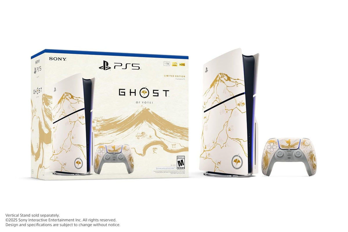 PlayStation 5 – Ghost of Yōtei Gold Limited Edition Bundle - Flex Gamingproduct_type
