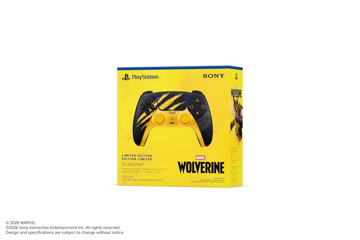 PlayStation DualSense Wireless Controller – Marvel's Wolverine Limited Edition - Flex Gamingproduct_type
