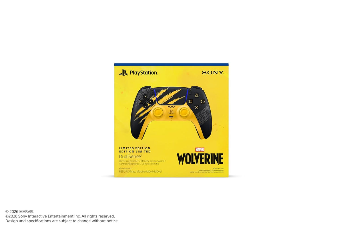 PlayStation DualSense Wireless Controller – Marvel's Wolverine Limited Edition - Flex Gamingproduct_type