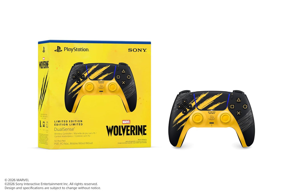 PlayStation DualSense Wireless Controller – Marvel's Wolverine Limited Edition - Flex Gamingproduct_type