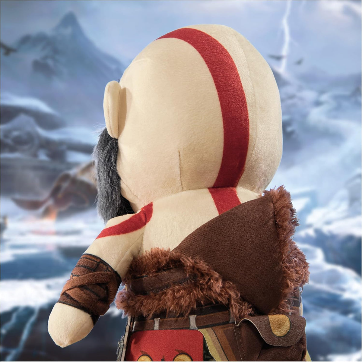 PlayStation God of War Ragnarök – Kratos 10" Collector Plush (Official) - Flex Gamingproduct_type