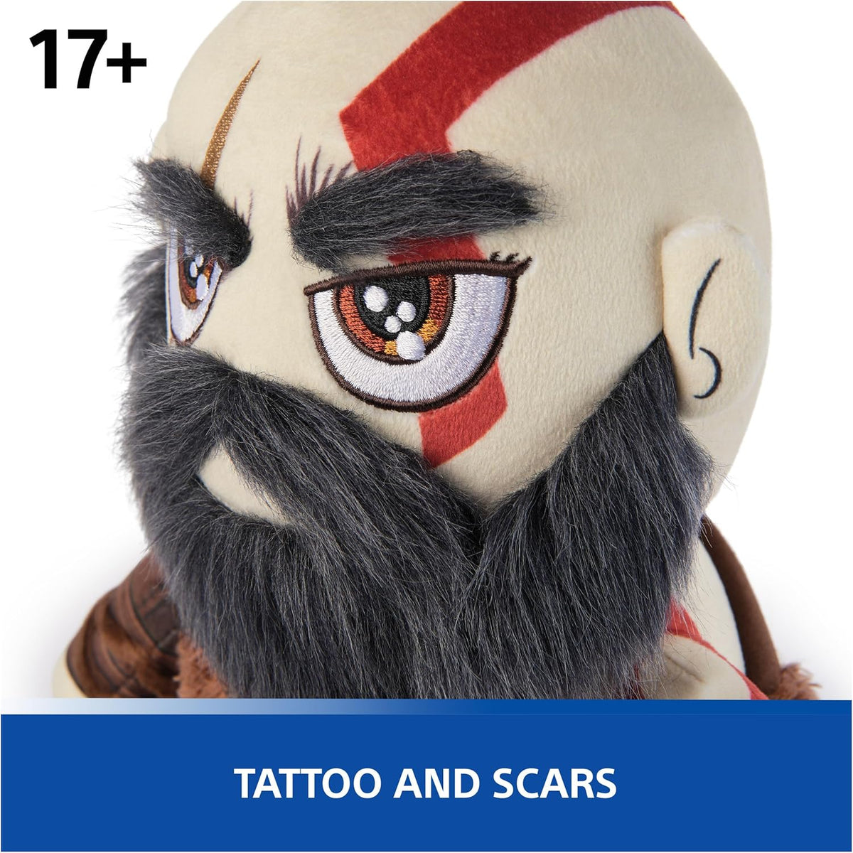 PlayStation God of War Ragnarök – Kratos 10" Collector Plush (Official) - Flex Gamingproduct_type