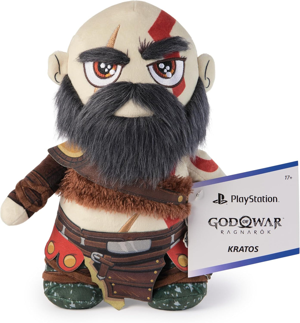 PlayStation God of War Ragnarök – Kratos 10" Collector Plush (Official) - Flex Gamingproduct_type