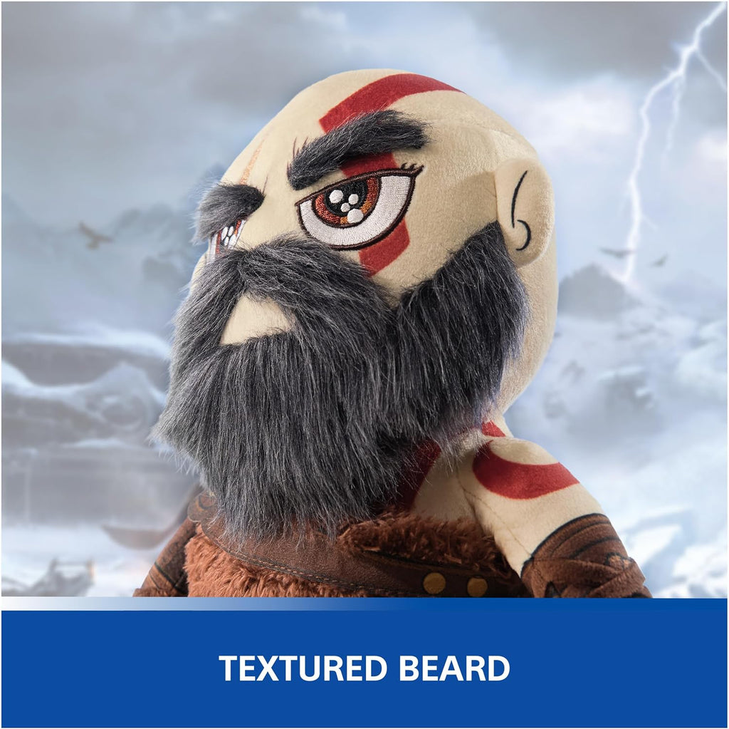 PlayStation God of War Ragnarök – Kratos 10" Collector Plush (Official) - Flex Gamingproduct_type