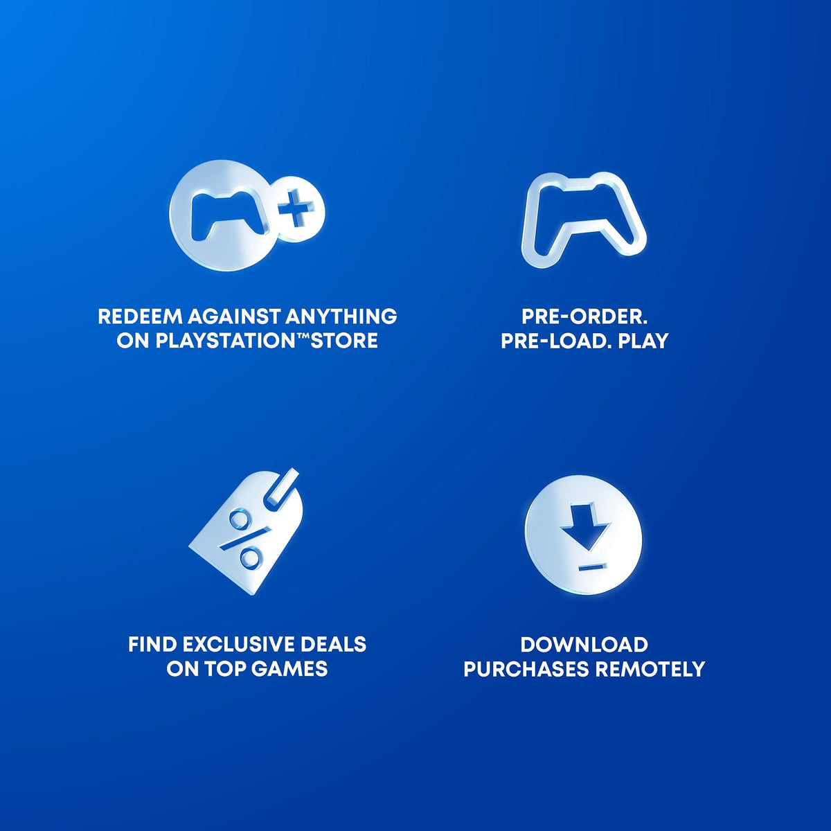 PlayStation Store Gift Card – 7 Denominations - Flex Gamingproduct_type