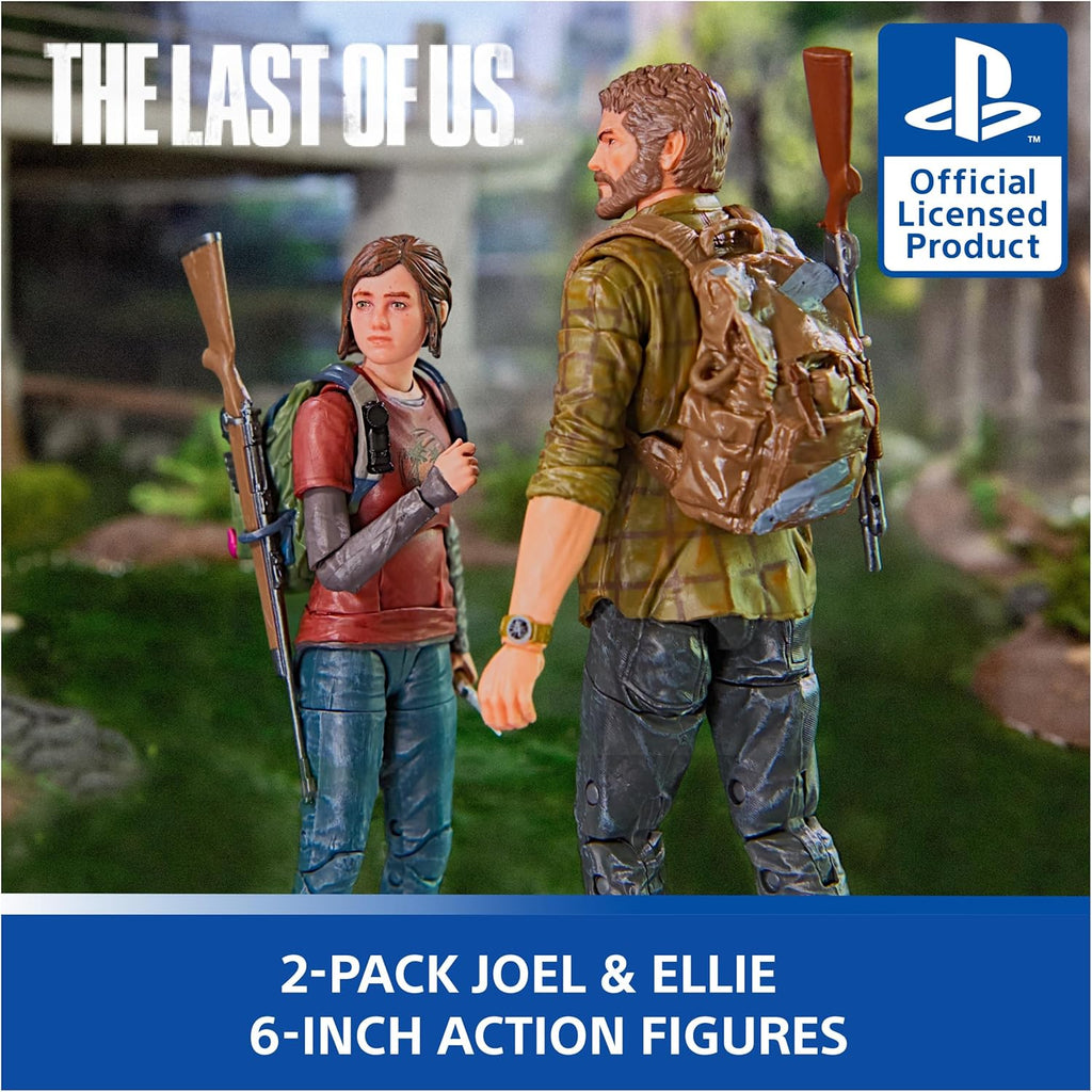 PlayStation The Last of Us Joel & Ellie 6" Deluxe Figure 2-Pack - Flex Gamingproduct_type