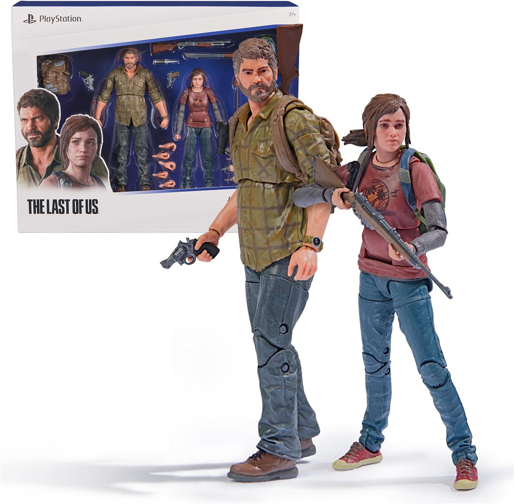 PlayStation The Last of Us Joel & Ellie 6" Deluxe Figure 2-Pack - Flex Gamingproduct_type