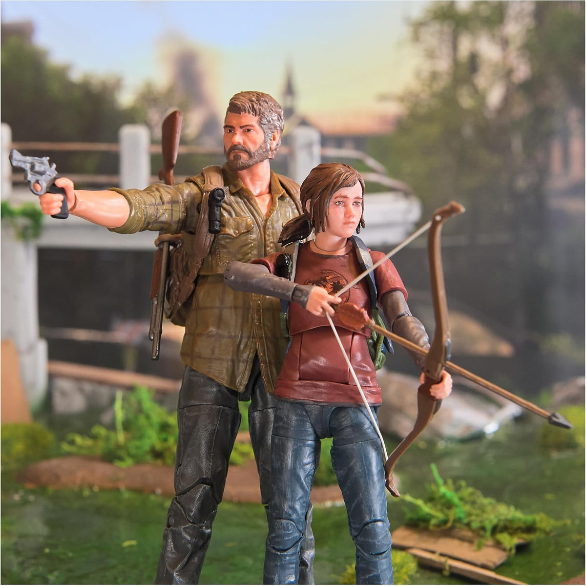 PlayStation The Last of Us Joel & Ellie 6" Deluxe Figure 2-Pack - Flex Gamingproduct_type