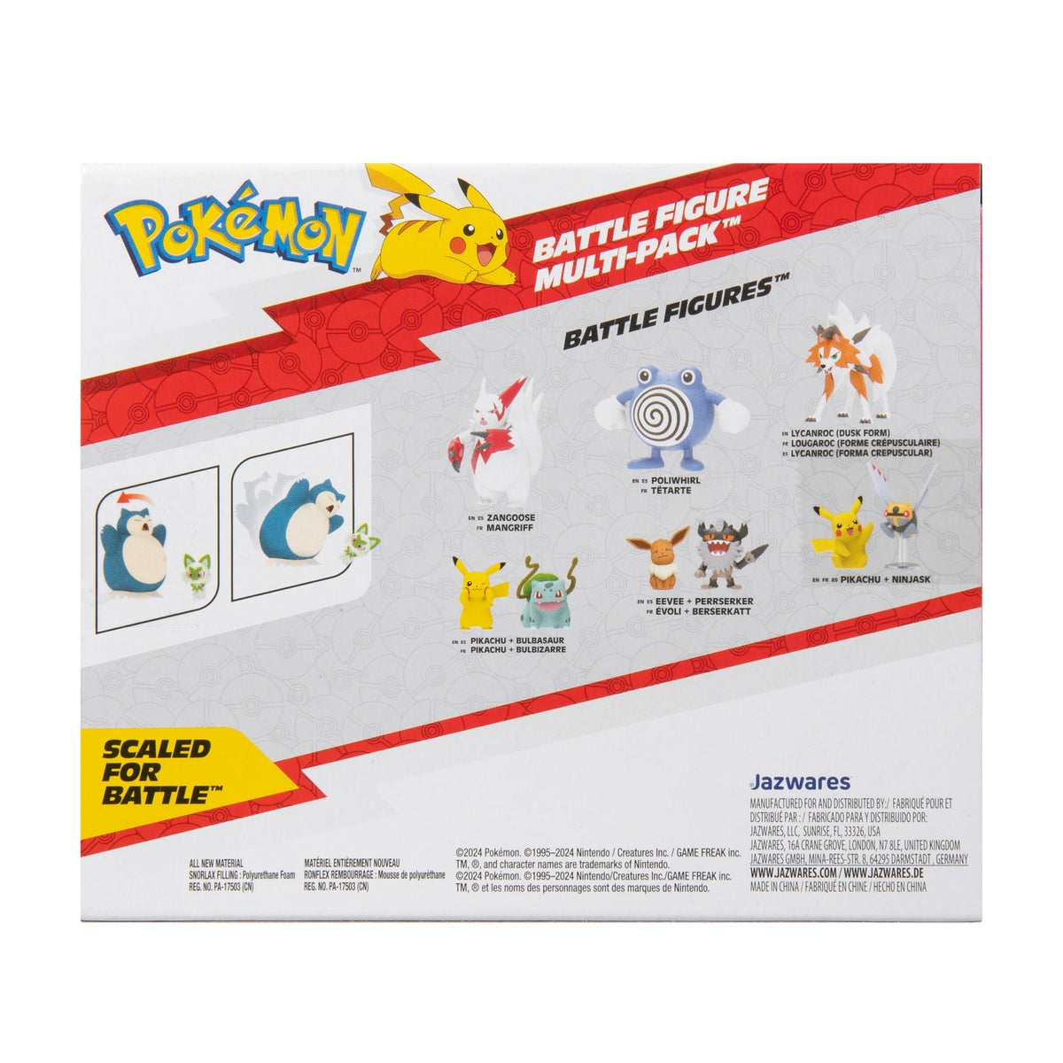 Pokémon Battle Figure 2-Pack – 6 Pairs - Flex Gamingproduct_type
