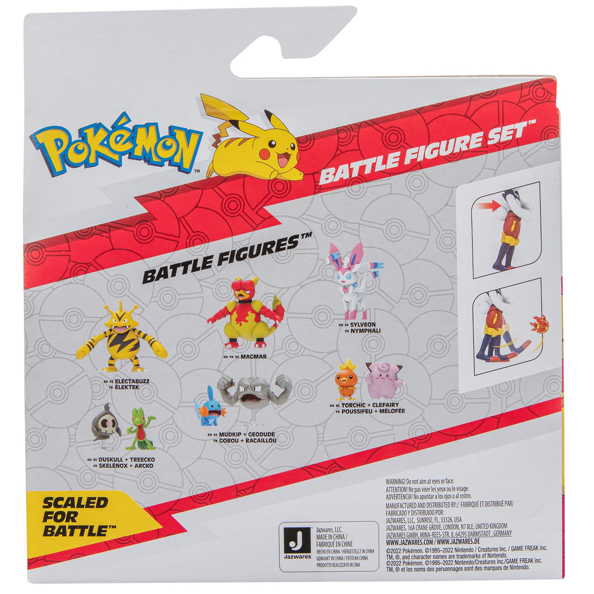 Pokémon Battle Figure 2-Pack – 6 Pairs - Flex Gamingproduct_type