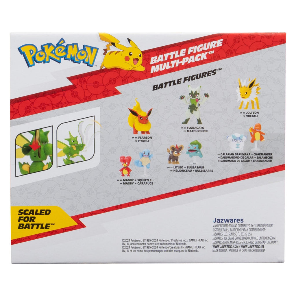 Pokémon Battle Figure 2-Pack – 6 Pairs - Flex Gamingproduct_type