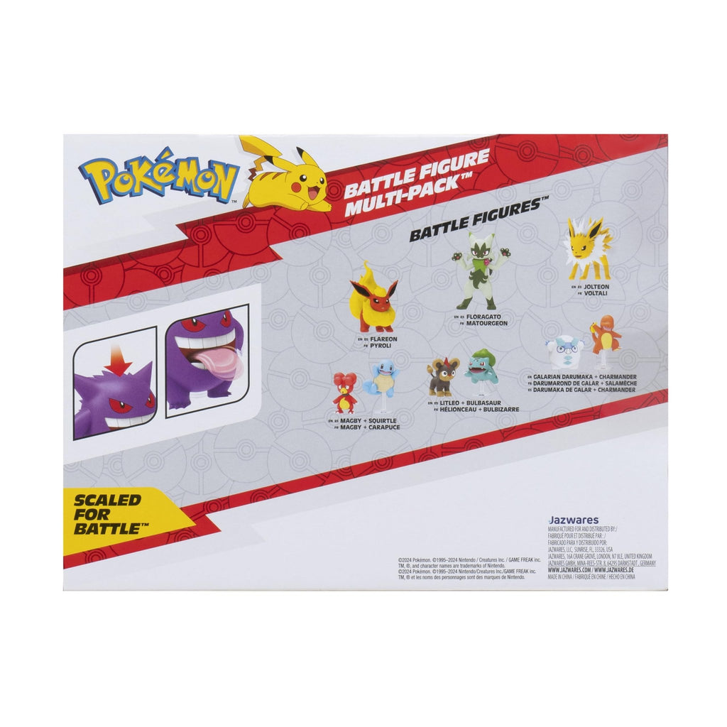 Pokémon Battle Figure 3-Pack – 4 Type Themes - Flex Gamingproduct_type