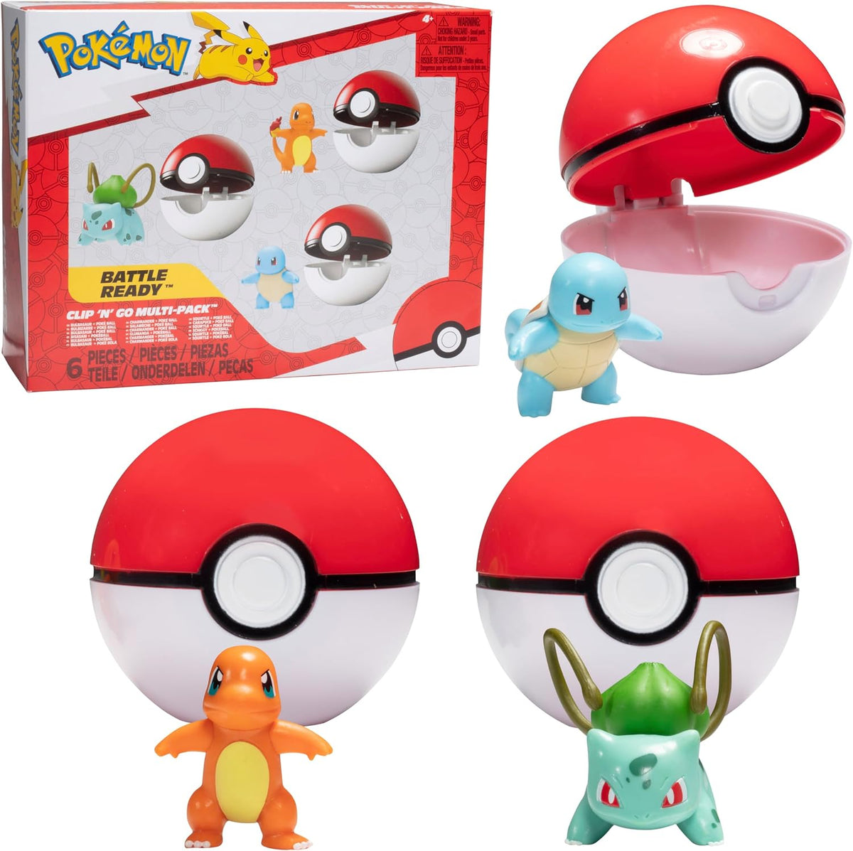 Pokémon Clip 'N' Go Poké Ball & Battle Figure Multipack - Flex Gamingproduct_type