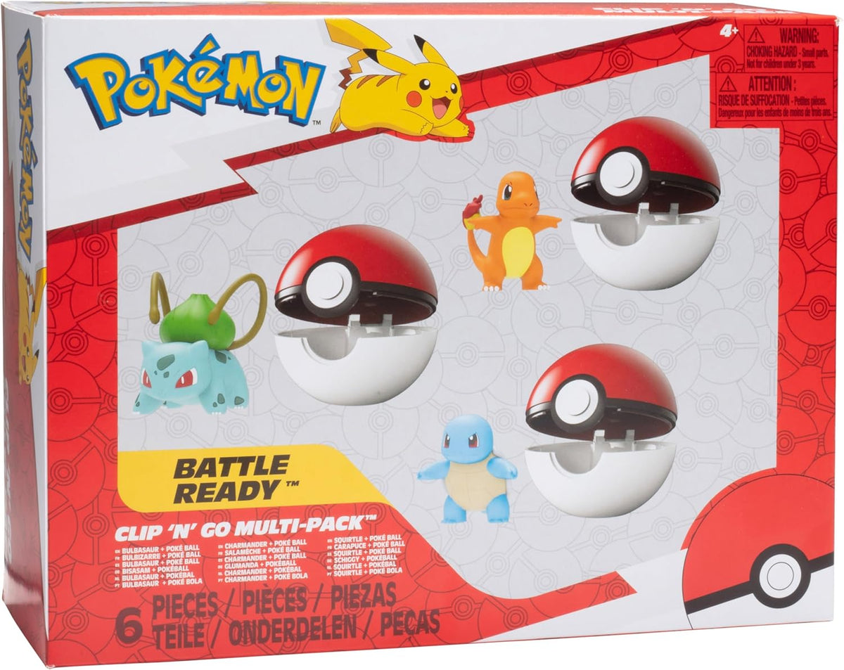Pokémon Clip 'N' Go Poké Ball & Battle Figure Multipack - Flex Gamingproduct_type