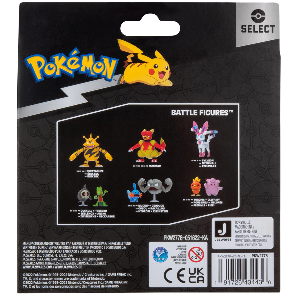 Pokémon Select Evolution Battle Figure 3-Pack – 5 Styles - Flex Gamingproduct_type