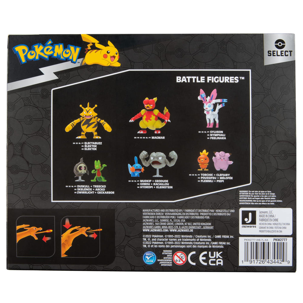 Pokémon Select Evolution Battle Figure 3-Pack – 5 Styles - Flex Gamingproduct_type