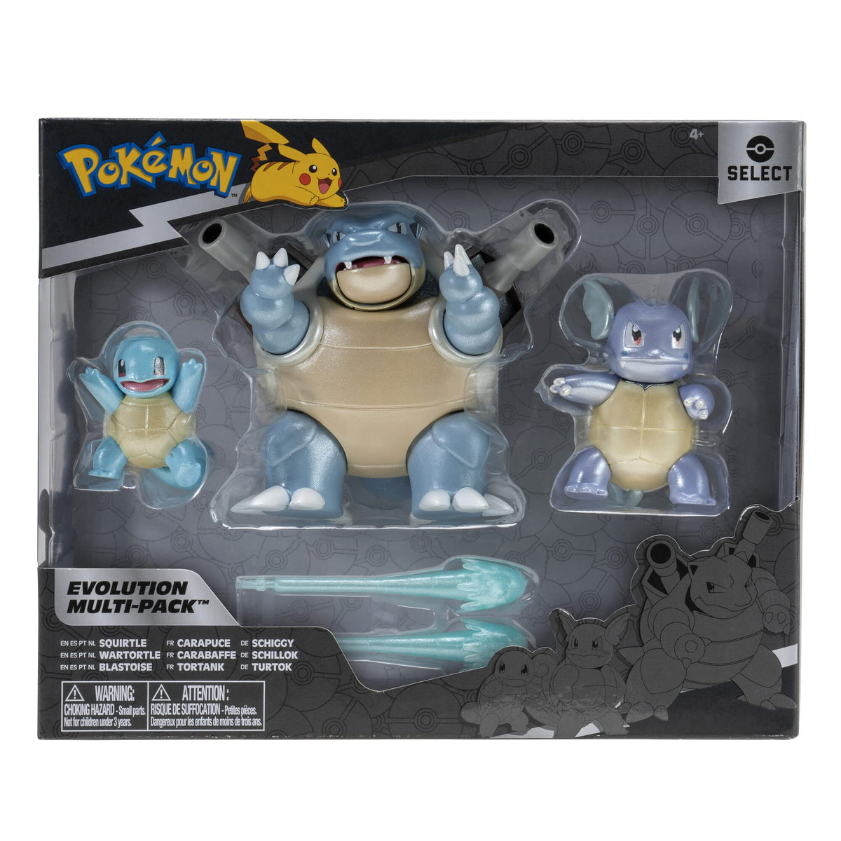 Pokémon Select Evolution Battle Figure 3-Pack – 5 Styles - Flex Gamingproduct_type