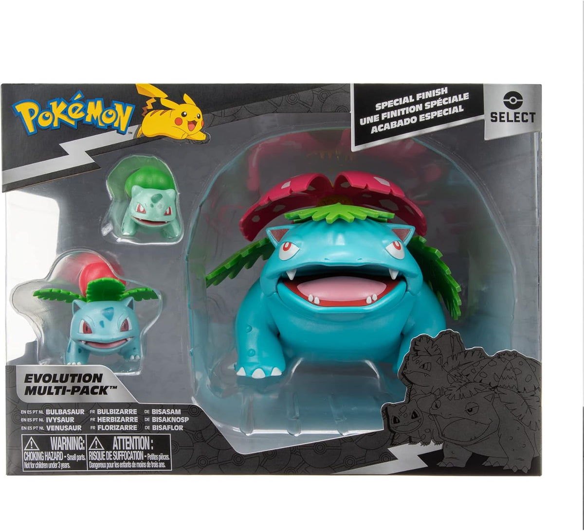 Pokémon Select Evolution Battle Figure 3-Pack – 5 Styles - Flex Gamingproduct_type
