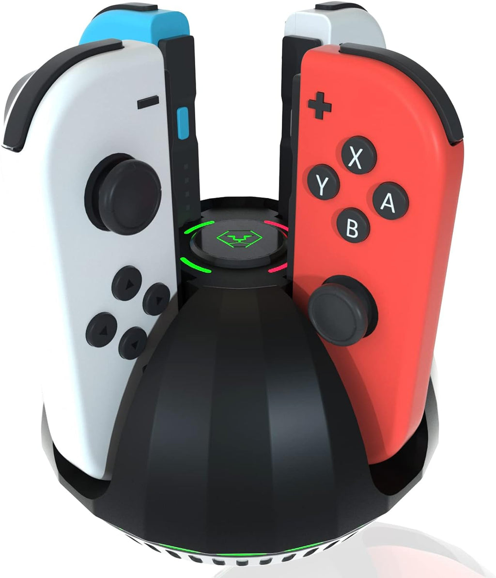 PURBHE 4-in-1 Nintendo Switch Joy-Con Charging Dock – 3 Cable Lengths - Flex Gamingproduct_type