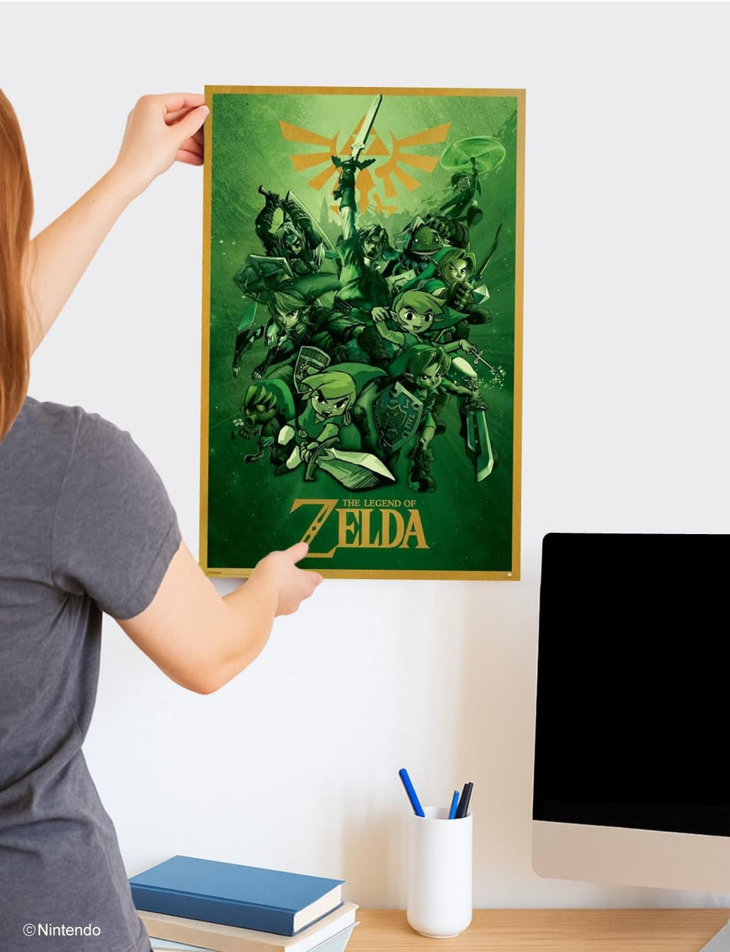 Pyramid America Zelda Link Poster – 11 x 17 in - Flex Gamingproduct_type