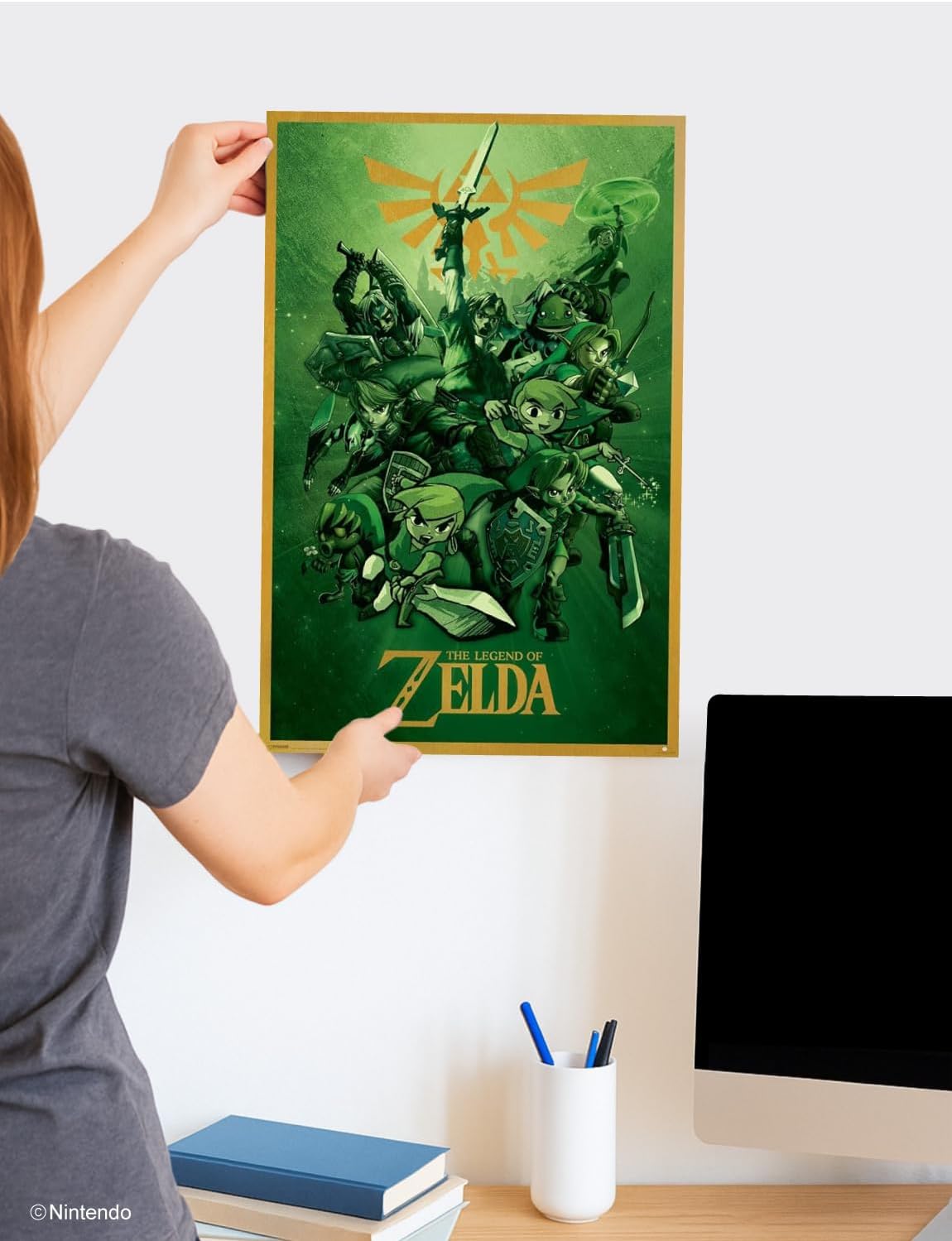 Pyramid America Zelda Link Poster – 11 x 17 in - Flex Gamingproduct_type