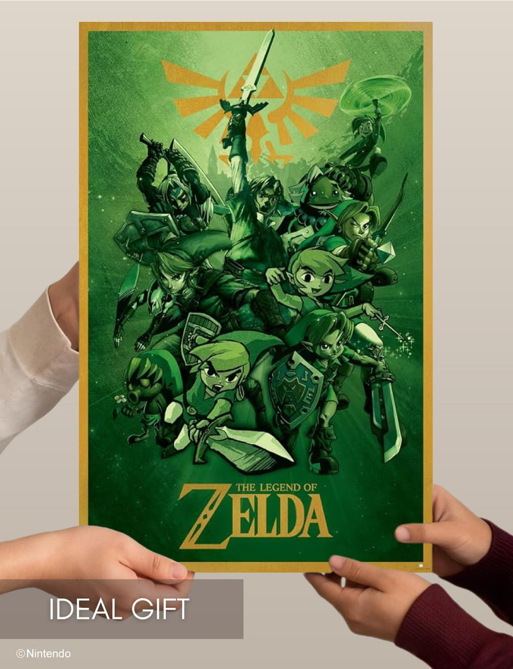 Pyramid America Zelda Link Poster – 11 x 17 in - Flex Gamingproduct_type