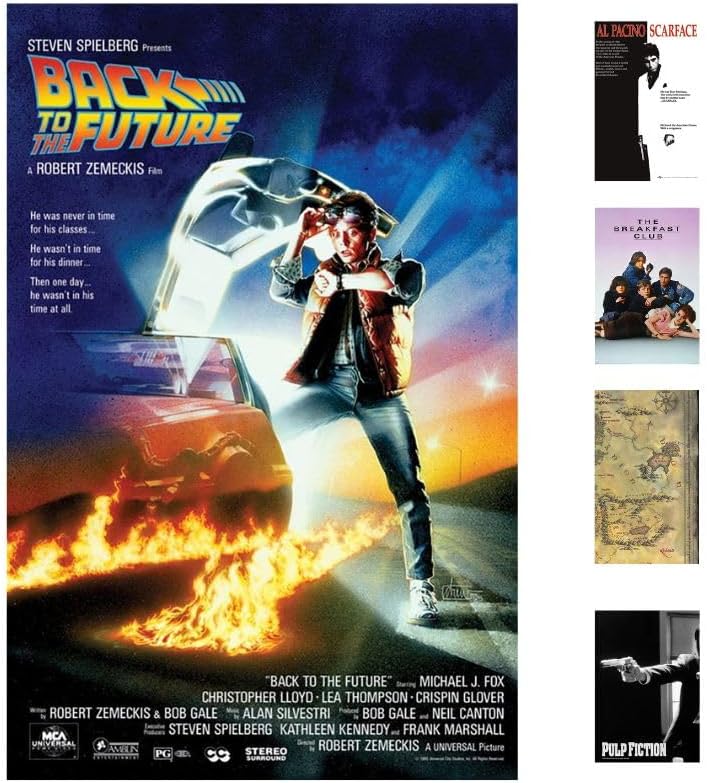 Pyramid Back to the Future Movie Poster – 24x36 In - Flex Gamingproduct_type