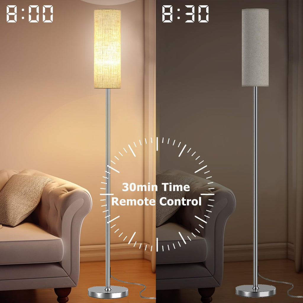 Qaubauyt Smart LED Floor Lamp, RGB Dimmable, App & Remote – 7 Colors - Flex Gamingproduct_type