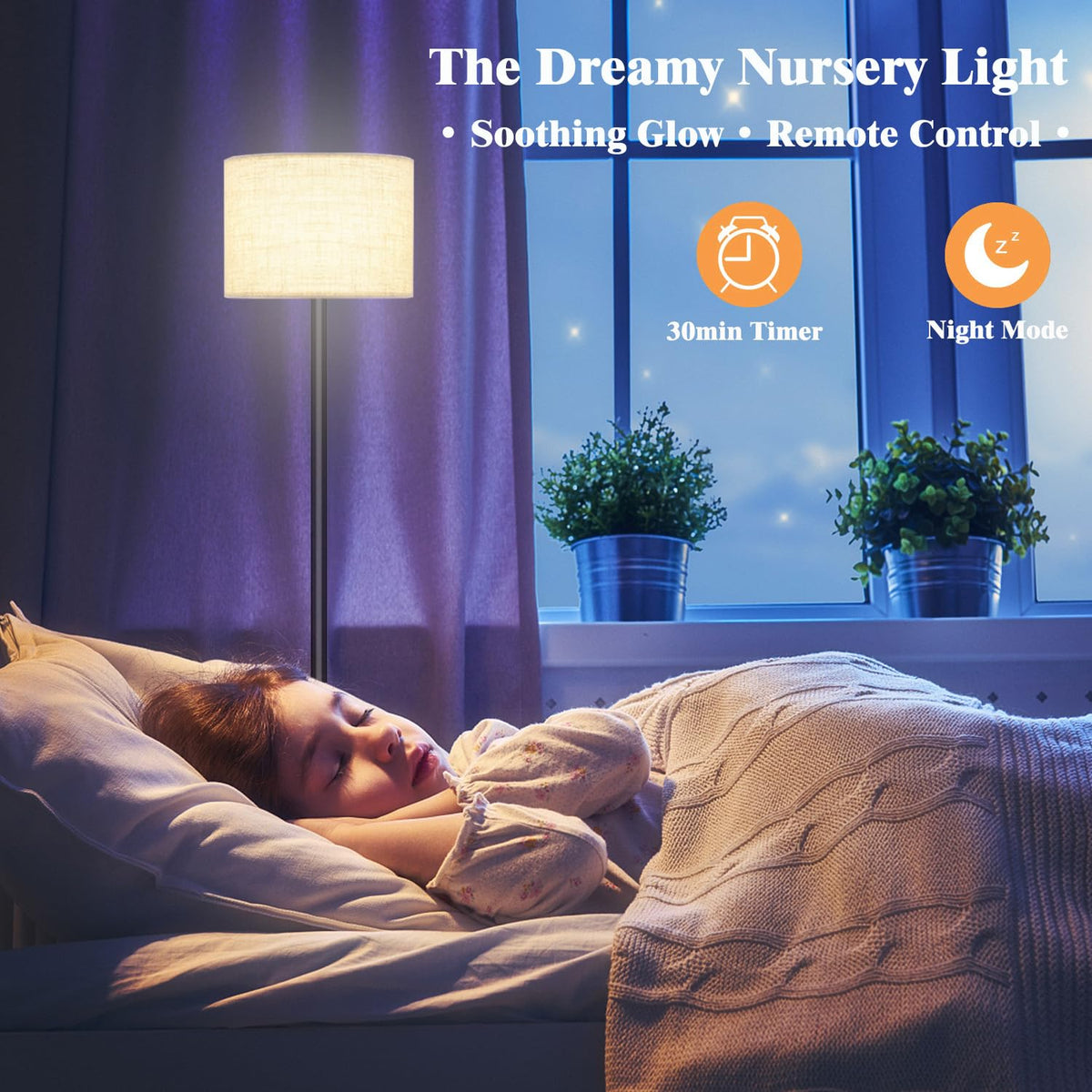 Qaubauyt Smart LED Floor Lamp, RGB Dimmable, App & Remote – 7 Colors - Flex Gamingproduct_type