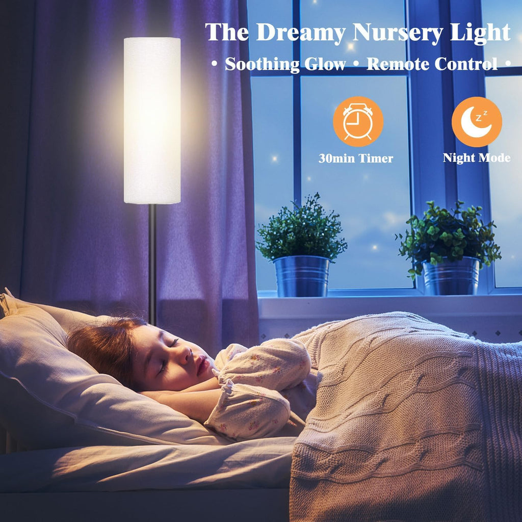 Qaubauyt Smart LED Floor Lamp, RGB Dimmable, App & Remote – 7 Colors - Flex Gamingproduct_type