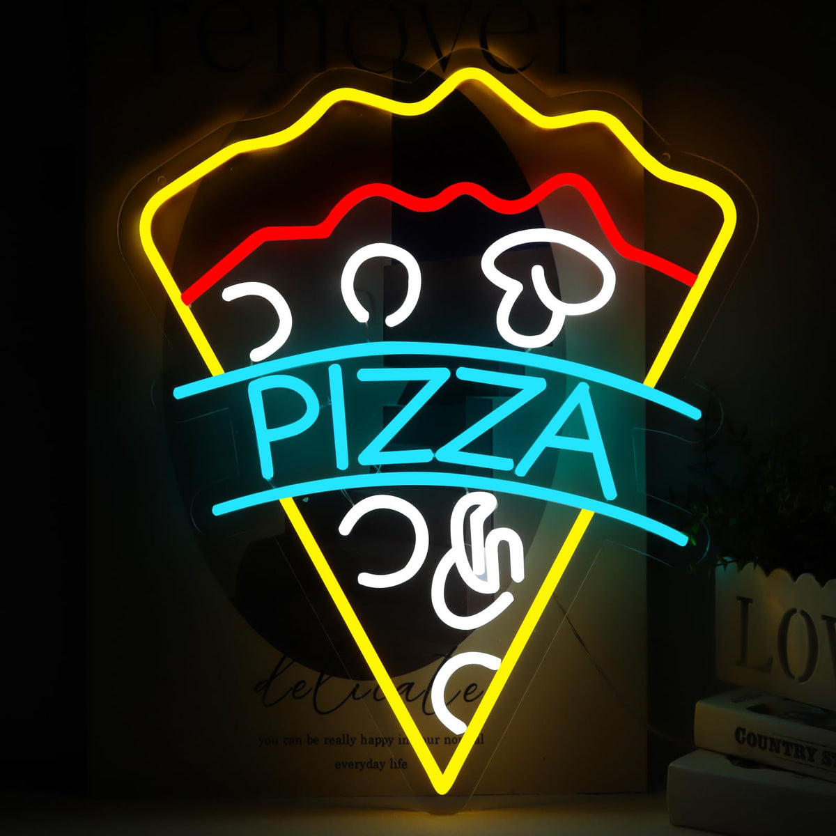 qbanziou LED Neon Sign – 7 Styles - Flex Gamingproduct_type