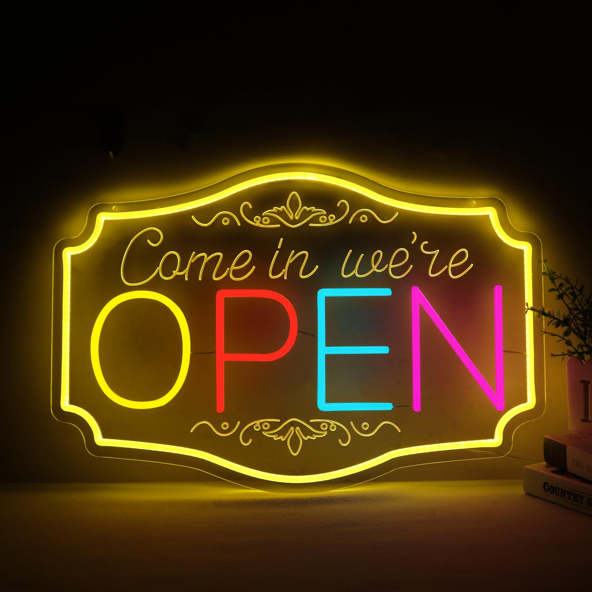 qbanziou LED Neon Sign – 7 Styles - Flex Gamingproduct_type
