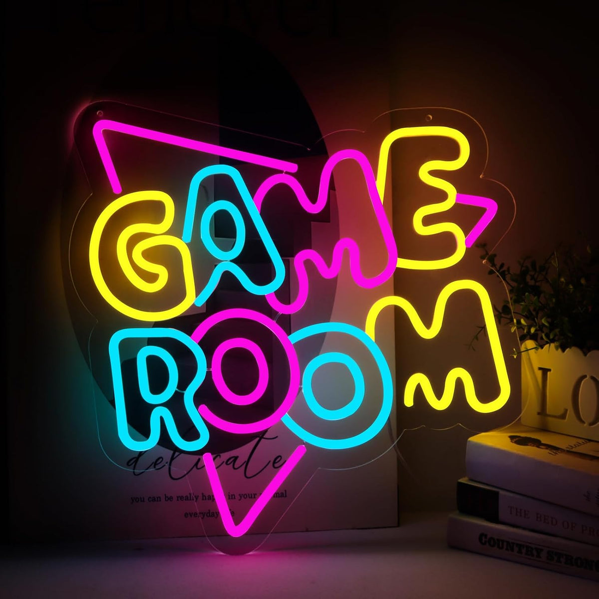 qbanziou LED Neon Sign – 7 Styles - Flex Gamingproduct_type