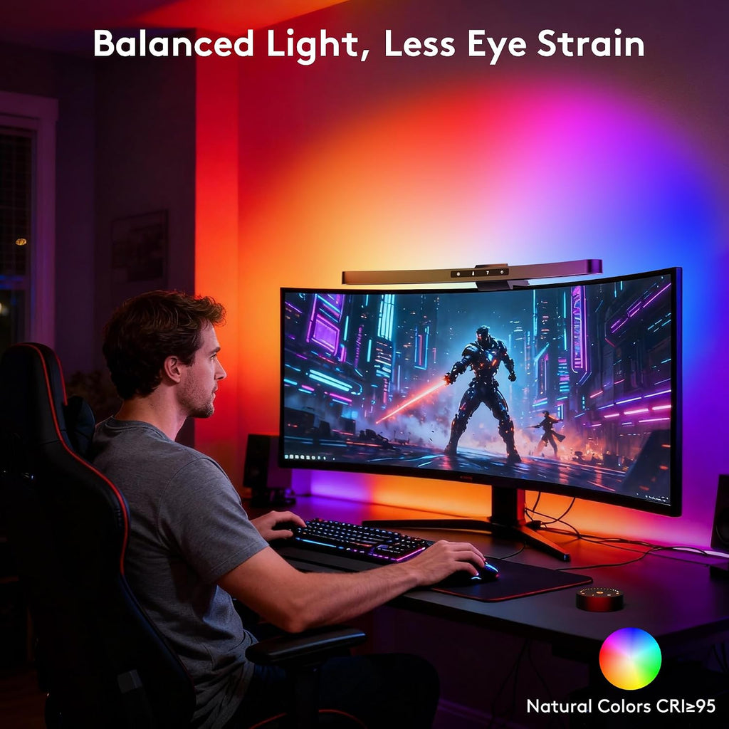 Quntis 17.7" Curved Monitor Light Bar IM - Flex Gamingproduct_type